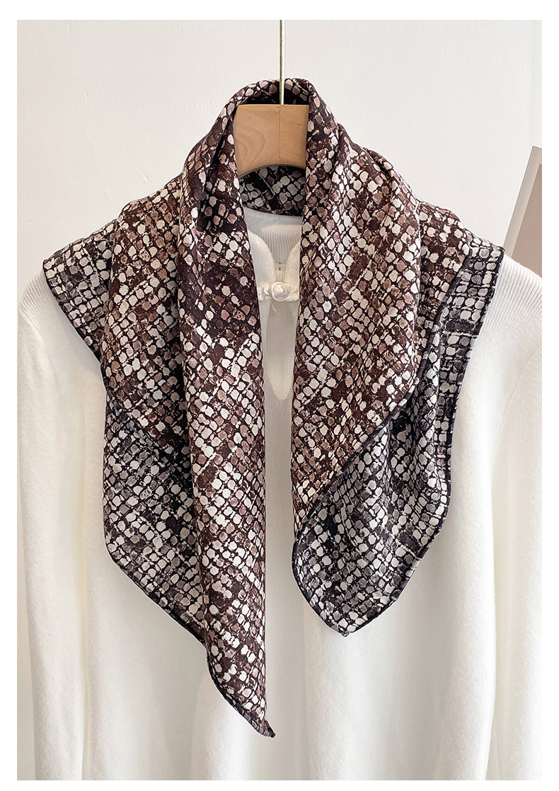 Face Scarf Mask - 70% Wool 30% Silk Scarves for