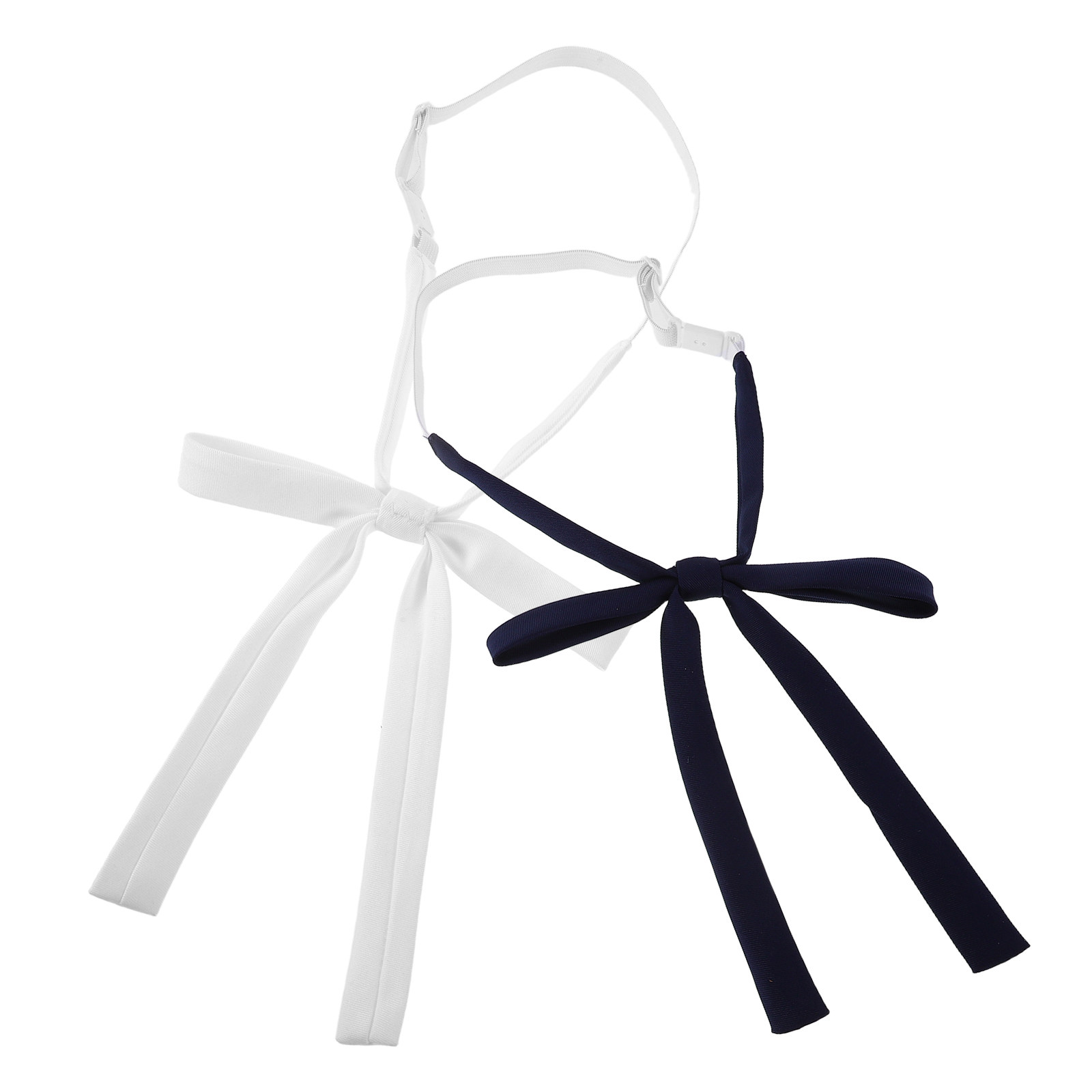 2Pcs Women Girls Pre Tied Bow  - Bow Tie Pre Tied ulasan dan harga
