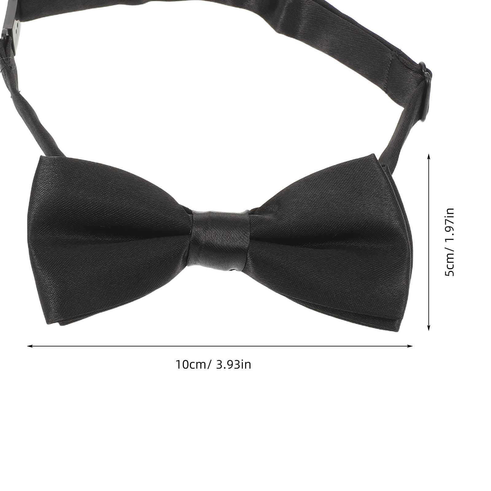 Black Adjustable Kids Bow Tie  - Bow Tie Pre Tied ulasan dan harga